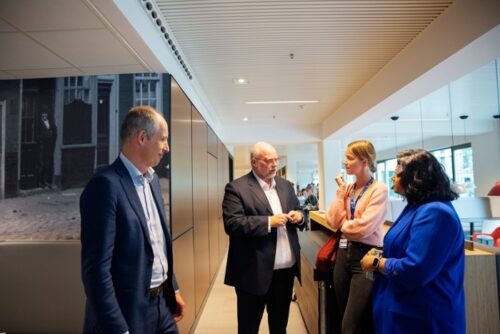 Hague city councillors on working visit: ‘The Hague is becoming a real student city’